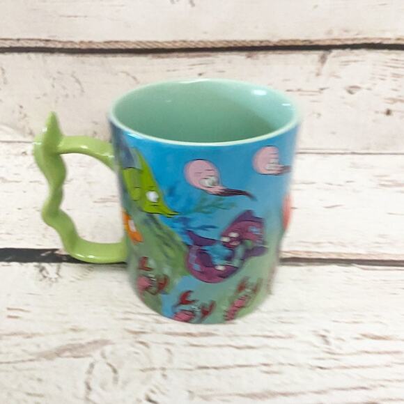 DISNEY Vintage The Little Mermaid 3D Vintage Sebastian Mug - Picture 4 of 8
